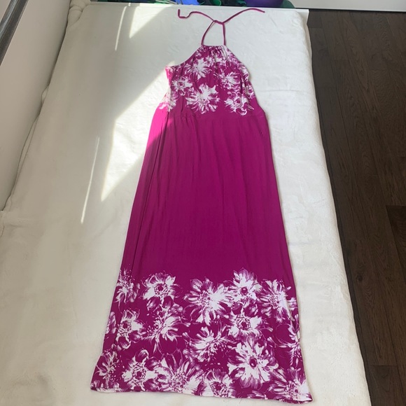 Ann Taylor halter maxi dress - Picture 1 of 3